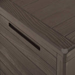 Garden Storage Box Brown 58.5x46x55 cm Polypropylene 152194