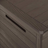 Garden Storage Box Brown 58.5x46x55 cm Polypropylene 152194