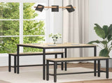 Dining Tables 110 x 110 x 75 cm METAL 892639