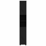 Bathroom Cabinet Black 30 x 35 x 192 cm Engineered wood & Metal 883335