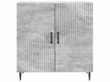 Sideboard Concrete Grey 66 x 34.5 x 89.5 cm Engineered Wood 894818