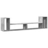 TV Cabinets 2 pcs Concrete Grey 100x30x50 cm Engineered Wood 840796