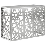 Air Conditioner Cover Silver 110 x 50 x 80 cm Galvanised Steel 8014169
