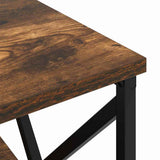 Bedside Cabinet Smoked Oak 41.5 x 40.5 x 55 cm Engineered Wood 859554