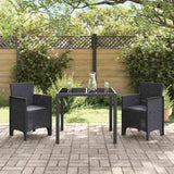 Garden Chair 2 pcs Anthracite 53 x 49 x 85 cm Polypropylene 847451