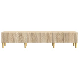 TV Cabinet 147 x 34.5 x 30 cm Sonoma Oak Engineered Wood 895167