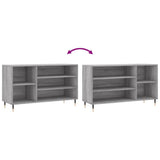 Shoe Cabinet Grey Sonoma 102x36x60 cm Engineered Wood 831410