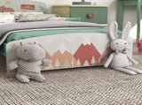 Toddler Bed Frame, Kids Bedroom Furniture for Ages 3-6 Years, Green T3398P347982
