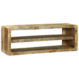 TV Cabinet with Shelf Brown 100 x 32 x 36 cm Solid Mango wood 4104545