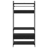 Wardrobe Black oak 89 x 39 x 184.5 cm Engineered wood 883549