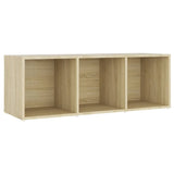 TV Cabinets 2 pcs Sonoma Oak 107x35x37 cm Engineered Wood 3079937
