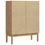 Sideboard FLORO Wax Brown 70 x 30 x 70.5 cm Solid Pine Wood 42011247