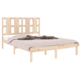 Bed Frame without Mattress 140x200 cm Solid Wood Pine 3105600