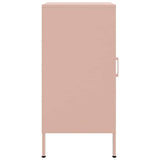 Sideboards 2 pcs Pink 36x39x79 cm Steel 843015