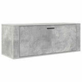Wall Shoe Cabinet Concrete Grey 100x35x38 cm Engineered Wood 821024