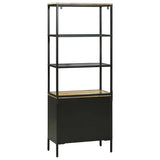Highboard Brown 70 x 35 x 180 cm Solid Mango Wood 3310124