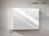 Bathroom Cabinet with Mirror 45711321