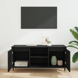 TV Cabinet Black Oak 104 x 35 x 50 cm Engineered Wood 881931