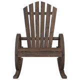 Rocking Adirondack Chairs 2 pcs Solid Wood Fir 3207120