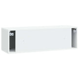 Wall-Mounted TV Cabinet White 98 x 31 x 30 cm Engineered Wood 898045