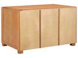 Cabinet with Drawer with Storage Brown Solid Oak Wood 4106559