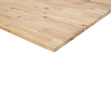 Basin Shelf Wall Mounted Steel and Solid Wood Acacia 3302793