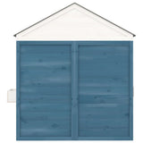 Playhouse with Lockable Door and Flower Pots Solid Wood Fir 93688