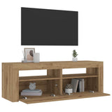 Bedside Cabinets 2 pcs with LEDs Artisan Oak 60x35x40 cm 3329162