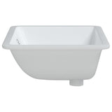 Bathroom Sink White 52x38.5x19.5 cm Rectangular Ceramic 153726