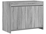 Bathroom Under Sink Cabinet Grey Sonoma 78.5 x 37.5 x 81 cm 890789