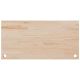 Desk Top 100x60x2.5 cm Solid Wood Pine 824465