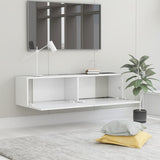 ZNTS TV Cabinet White 120x30x30 cm Engineered Wood 801490