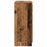 Sideboard with Drawers Old Wood 71x35x84 cm Engineered Wood 861587