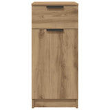 Desk Cabinet Artisan Oak 33x50x75 cm Engineered Wood 856998