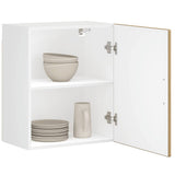 Kitchen Wall Cabinets 2 pcs Porto Artisan Oak Engineered Wood 854056