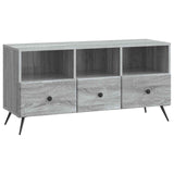 TV Cabinet Grey Sonoma 102 x 34.5 x 50 cm Engineered Wood 895601