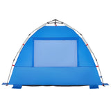 ZNTS Beach Tent 2-Person Azure Blue Quick Release Waterproof 4005299