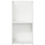 Firewood Rack White 40x30x80 cm Cold-rolled steel 864188