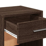 ZNTS Bedside Cabinets 2 pcs Brown Oak 35x34x65 cm Engineered Wood 840589