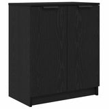 Shoe Cabinet Black Oak 59 x 35 x 70 cm Engineered Wood 862100