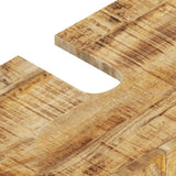 3 Piece Bathroom Furniture Set Solid Wood Mango 3200637