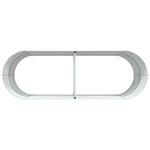 Garden Raised Bed Green 240 x 80 x 81 cm Steel 42008124