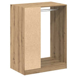 Wardrobe with Shelf with Storage Artisan Oak 77 x 48 x 102 cm 879643