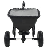 Tow Behind Salt Spreader PVC and Steel 125x74x79 cm 45 L 142967