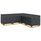Furniture Cover Black 255 x 255 x 80 cm 210D Oxford Fbric 4105663