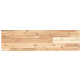 Floating Shelves 3 pcs 80x20x2 cm Untreated Solid Wood Acacia 3279345