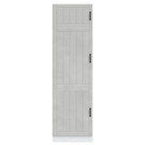 Kitchen Cupboard Lucca Concrete Grey Engineered Wood 853871