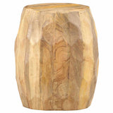 285910 Drum Stool Solid Mango Wood