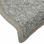 ZNTS Stair Mats 30 pcs Light Grey 56x17x3 cm 3365746