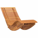 Rocking Sun Loungers 2 pcs Brown 154 x 60 x 74 cm 4103881